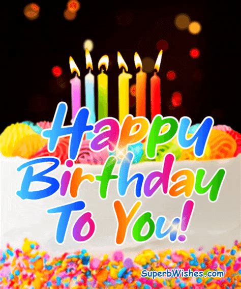 hbd card gif|Happy Birthday GIFs